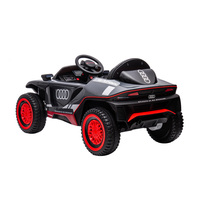 Voiture électrique à batterie 12V pour enfants de 2 à 7 ans, homologuée pour RS E-TRON, en plastique