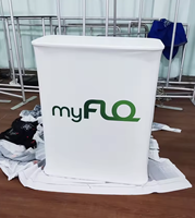 Stand d'exposition pop-up lumineux, tout neuf, en aluminium durable, portable