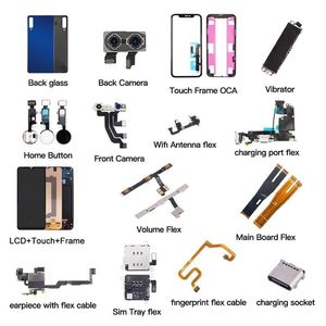 Remplacement arrière arrière avant caméra Flex pour <span class=keywords><strong>iphone</strong></span> 15 14 Pro Max 13 Mini 12 11 10 Xs Max Xr X Se 8 <span class=keywords><strong>7</strong></span> 6s 6 Plus - Product Image 4