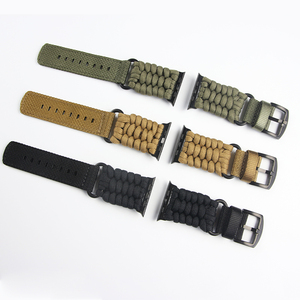 Lionorm สายไนลอนถักร่มชูชีพสำหรับ Apple Watch Series 44มม. 45มม. 42มม. สำหรับ iWatch 10 9 8 SE ultra - Product Image 6