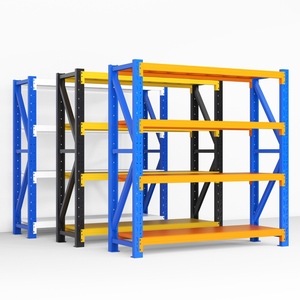 Étagère de rangement en acier robuste, capacité de 500 kg par niveau, rayonnage industriel réglable - Product Image 6
