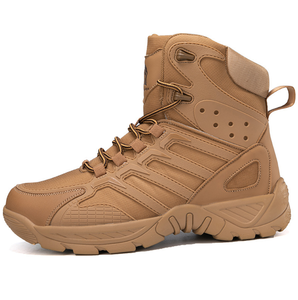 DFL01 Stock promotion Brown black new <b>hiking</b> shoes fashion men <b>boots</b> black coyote brown - Product Image 2
