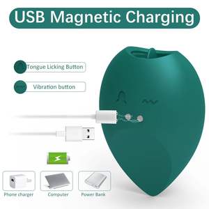 Vibromasseur de léchage de langue portable Jolly Space pour jouet sexuel en forme d'oeuf pour stimulation anale du mamelon clitoridien pour la bouche du sein <span class=keywords><strong>Anus</strong></span> - Product Image 5