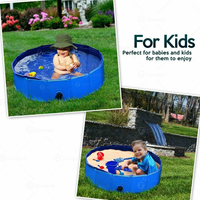 Zusammenklappbarer Outdoor-Pool für Kinder und Haustiere – tragbar für den Sommer