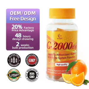 Gomitas de Vitamina C 2000mg OEM, Suplemento Dietético Antioxidante de Alta Potencia para el Apoyo de la Salud Inmunológica y de la Piel - Product Image 2