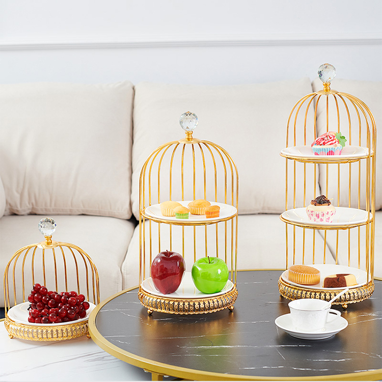 Modern Geometric Gold Metal 8 Pcs