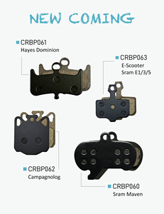 Plaquettes de frein à disque semi-métalliques AI Cycling (2 paires) – Légères et durables, compatibles AVID, HAYES, <span class=keywords><strong>MAGURA</strong></span> et autres freins à disque - Product Image 4