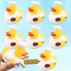 2020 새로운 오리 목욕 장난감 동물 모양의 실리콘 부동 샤워 수영 장난감