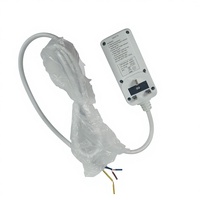 Prise RCD étanche IP54 pour toilettes intelligentes, protection contre les fuites, certifiée BS, câble H05VV-F, usage industriel, 6A/10A, plastique