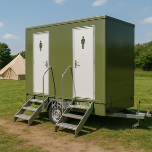 Baños Móviles Modulares Más Vendidos en 2025, Cabina de Baño Exterior, Bloque de Baño Prefabricado, Contenedor, Ducha, Inodoro Portátil - Product Image 3