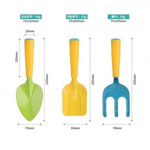 Gardening Set <b>Tool</b> <b>Kit</b> for Kids STEM Includes Tote <b>Bag</b>, Spade, Watering Can, Rake, Fork, Trowel and Gloves - Product Image 3