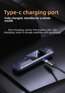 <span class=keywords><strong>Alcootest</strong></span> numérique portable avec écran LCD, mini testeur d'alcool rechargeable pour usage personnel - Product Image 4