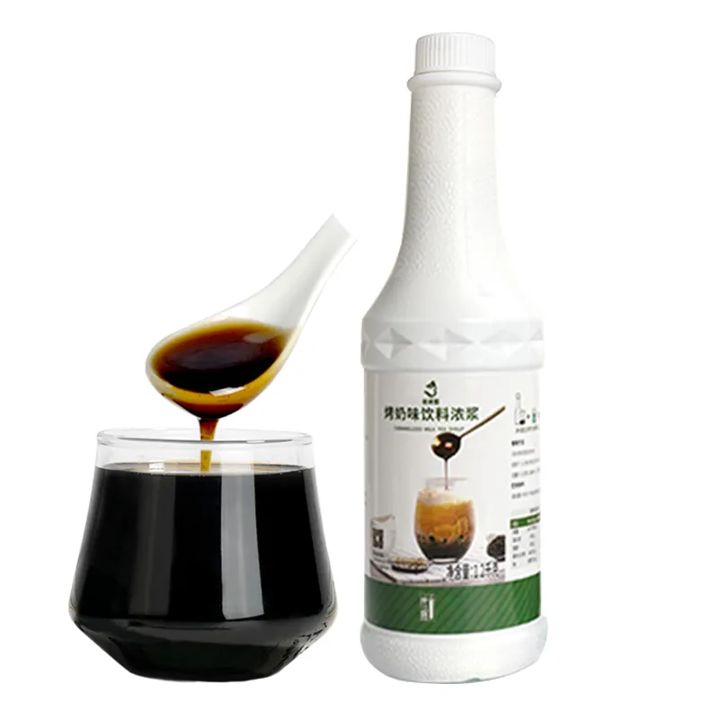 1.25kg Manufacturers direct wholesale caramel Roast Milk Flavor Syrup bubble tea syrup