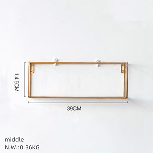 Organizador de Pared, Estante de Almacenamiento de Acero para Decoración de Pared - Product Image 5
