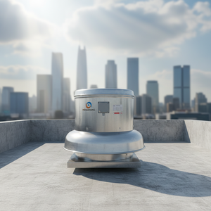 Ventilateur centrifuge de toit, <span class=keywords><strong>extracteur</strong></span> de fumée à flux descendant, ventilation et élimination des poussières pour le toit de la cuisine - Product Image 1