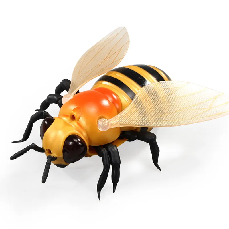 नकली पशु मॉडल रिमोट कंट्रोल चाल खिलौना मधुमक्खी मॉडल कीट इलेक्ट्रिक पालतू