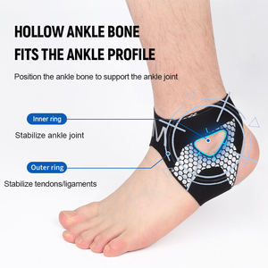 Attelle <span class=keywords><strong>de</strong></span> cheville <span class=keywords><strong>de</strong></span> compression élastique douce, bandages <span class=keywords><strong>de</strong></span> sport avec protection légère contre les blessures - Product Image 2