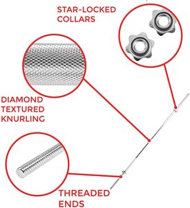 BunnyHi GL020 High Quality Professional OL Barbell Iron Grips EZ Adjustable Barbell Rod Set Weightlifting Gym Curl Barbell <strong>bar</strong> - Product Image 4