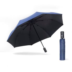 Parapluie Automatique Pliant Personnalisé avec Logo, Protection Solaire Portable 3 Volets, Idéal pour le Voyage et la Mode, avec Impression de Marque - Product Image 1