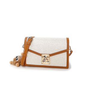 Sac à bandoulière élégant et luxueux pour femmes avec petite fermeture verrouillable Petit sac multifonctionnel - Product Image 3