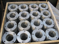 Bride en acier au carbone ASTM A105 ASME B16.5 Classe 150 RF pour système de pipeline pétrolier, gazier et hydraulique