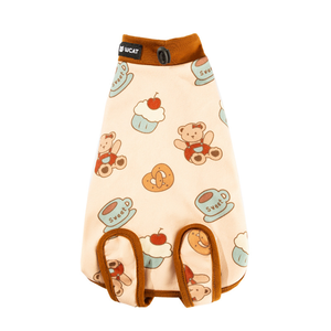 Traje de esterilización para mascotas, ropa interior holgada para perras, protectores de vientre para dormir que previenen el resfriado, protectores de vientre cómodos - Product Image 1