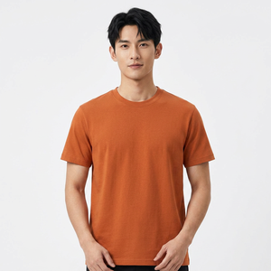 OEM Custom Men's Waffle <b>Polyester</b> T Shirt Short Sleeve Crew Neck Casual Summer Jersey Plain Wholesale Supplier - Product Image 1