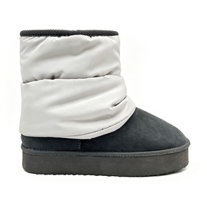 YL-26152 Waterproof <strong>Classic</strong> Mini <strong>Platform</strong> Women's Puffer Snow Boots for Ladies Winter Outdoor Streetwear ODM/OEM - Product Image 2