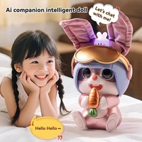 Nouveau jouet interactif intelligent AI tendance : Lapin parlant, robot de chat vocal, encyclopédie éducative, compagnon d'apprentissage pour enfants