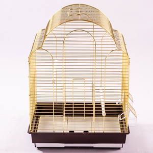 Cages à oiseaux en gros d'usine volière en métal Cages pour animaux de compagnie fil de fer durable perroquet cages à oiseaux canaris à vendre oiseaux - Product Image 1
