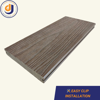 Planche de terrasse solide co-extrudée ignifuge B1 - Système de revêtement de sol robuste pour projets de terrasses publiques, piscines et espaces extérieurs