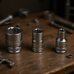 Fervi Hex Polygonal <b>Socket</b> Wrench Industrial Grade Automotive Repair 12mm 10mm 8mm Chrome Vanadium Steel - Product Image 3