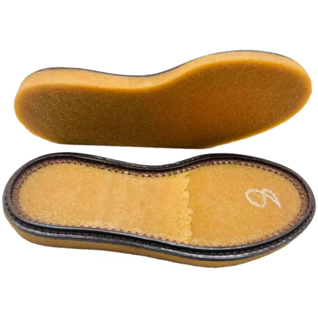 Precio de fábrica suela de zapato de goma crepé suela de zapatos casuales crepé natural