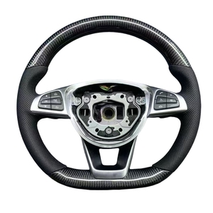 <span class=keywords><strong>Volant</strong></span> de direction de haute qualité en cuir et fibre de carbone, style business, 3 branches, 40 mm, pour <span class=keywords><strong>Mercedes</strong></span> Benz W203 W204 W205 W212 W213 CLS - Product Image 2
