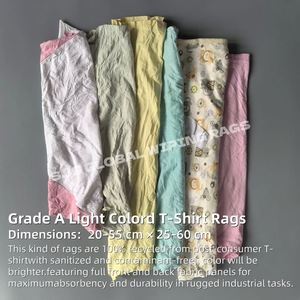 Trapos Industriales de Camisa de 20 kg, 100% Algodón, Color Claro, para Limpieza de Aceite y Agua (10kg, 20kg, 25kg) - Product Image 2