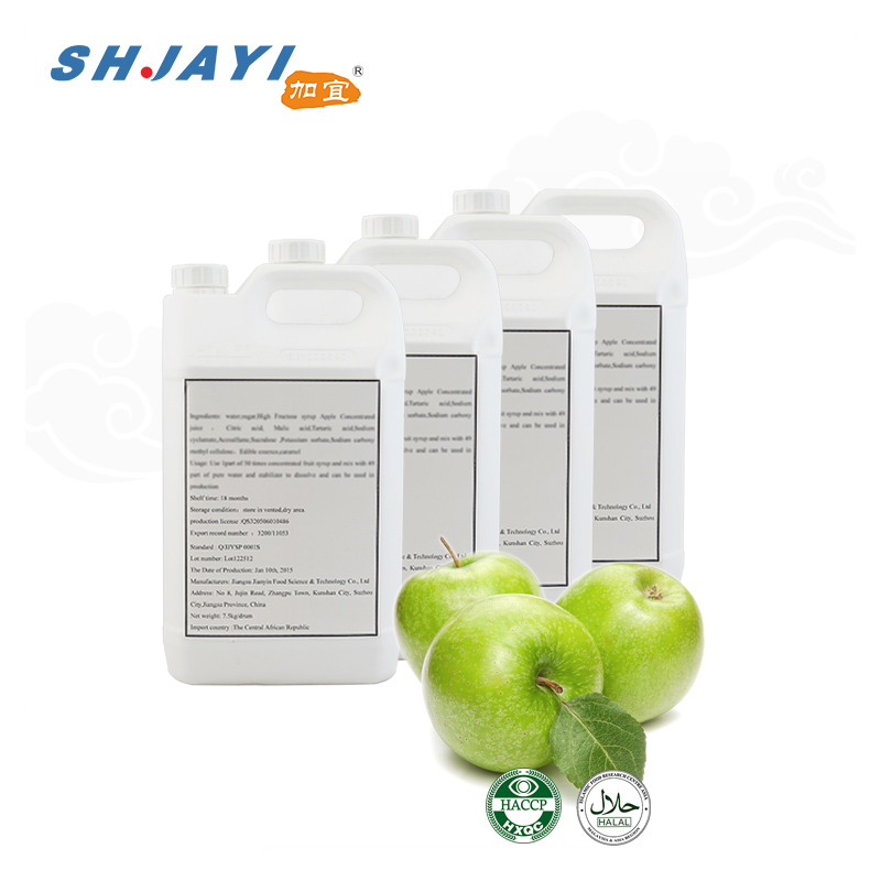 Новый продукт 20 раз концентрат сока сироп зеленый яблочный аромат напитки