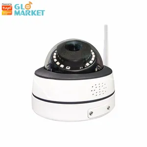 Glomarket Tuya智能5MP无线NVR POE摄像机防破坏红外圆顶摄像机圆顶IP监控和IP摄像机