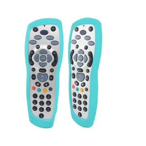 Capa protetora de silicone para controle remoto, atacado, adequado para sky + plus hd box 2017 rev 9f