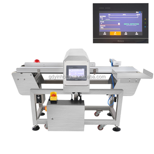 Máquina de <span class=keywords><strong>detector</strong></span> de metais em caixa de correia transportadora para indústria de processamento de alimentos com tela de toque LCD - Product Image 1
