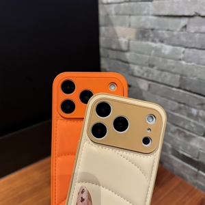 เคสโทรศัพท์ 3 มิติ ลายเสื้อพัฟเฟอร์ สำหรับ <span class=keywords><strong>iPhone</strong></span> <span class=keywords><strong>Air</strong></span> 17 16 15 14 13 <span class=keywords><strong>12</strong></span> <span class=keywords><strong>Pro</strong></span> <span class=keywords><strong>Max</strong></span> 11  เนื้อผ้านุ่มแบบเสื้อแจ็คเก็ตบุใยฝ้าย ป้องกันเลนส์ - Product Image 3