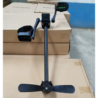 Système de propulsion à pédale pour kayak et planche de surf, en métal, marche avant et arrière, accessoire de pêche haut de gamme, pièce de bateau portable pour l'extérieur