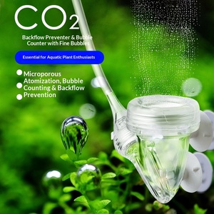 Difusor de Bolhas de <span class=keywords><strong>CO2</strong></span> para Aquário em Promoção com Válvula de Retenção, Sistema Regulador de <span class=keywords><strong>CO2</strong></span> 3 em 1 para Tanque Plantado - Product Image 1