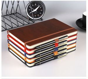 Carnet en cuir souple personnalisé A5 avec reliure thermique pour étudiants, papeterie, usage professionnel et journal intime cadeau - Product Image 3