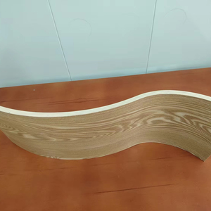 Piezas de muebles de oficina de madera doblada de chapa en forma, respaldo de pata de silla de madera contrachapada con tableros B curvos, componentes flexibles para uso en cama y Mesa - Product Image 2