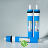 Cartouche de filtre à eau domestique électrique HJC 2G 1812-75 GDP TDS RO Membrane Osmosi Membrane de remplacement