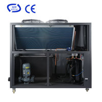 Refroidisseur d'eau industriel à air refroidi haute efficacité 5HP, petit refroidisseur d'eau 5HP