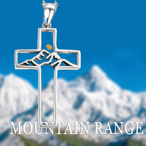 Collier Pendentif Minimaliste en Acier Inoxydable <span class=keywords><strong>Argent</strong></span>é avec Graine de Moutarde, Bijou de Foi Premium pour Femme, Résistant au Ternissement - Product Image 1