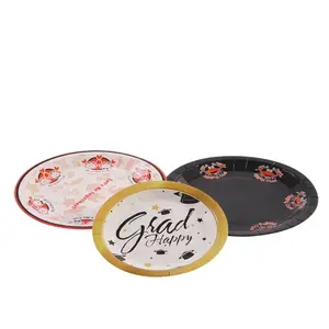 Wholesale Cheap Custom Printed 6 9 10 12 Inch Customized Paper Plates