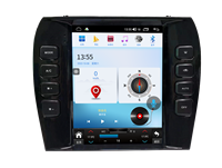Autoradio multimédia Android avec GPS intégré pour Jaguar X-TYPE 2004-2008, écran vertical USB, navigation GPS, unité centrale stéréo