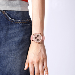 NAVIFORCE 5045T <span class=keywords><strong>Orologio</strong></span> da <span class=keywords><strong>Donna</strong></span> alla Moda con Quadrante <span class=keywords><strong>Rosa</strong></span>, Orologi al Quarzo per Donne, Nuovo Design 2025 Stile Lussuoso per Ragazze - Product Image 4